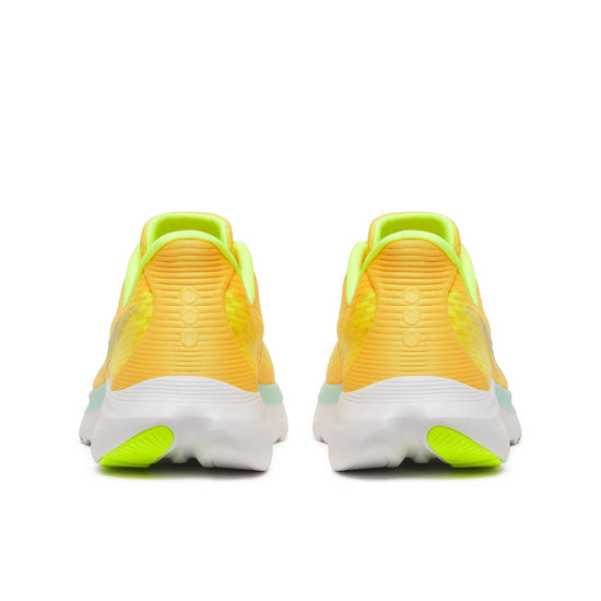 Women's Saucony Kinvara 16 Sunrise - heel view
