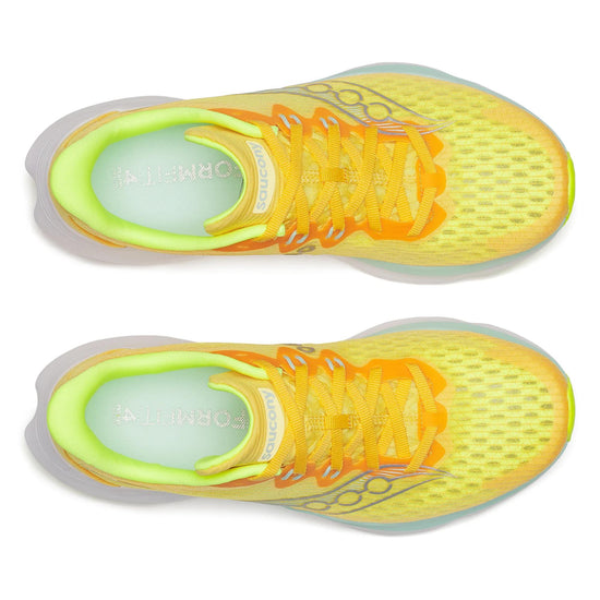 Women's Saucony Kinvara 16 Sunrise - top down view