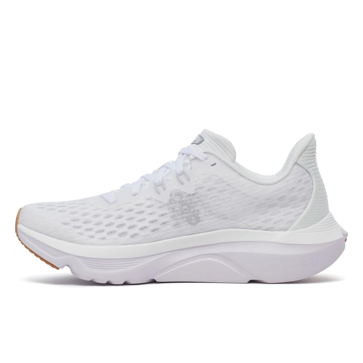 Women's Saucony Kinvara 16 White Gum - opposite side profile