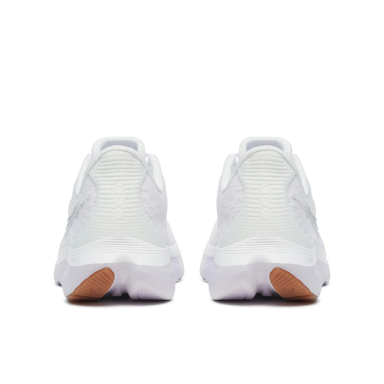 Women's Saucony Kinvara 16 White Gum - heel view
