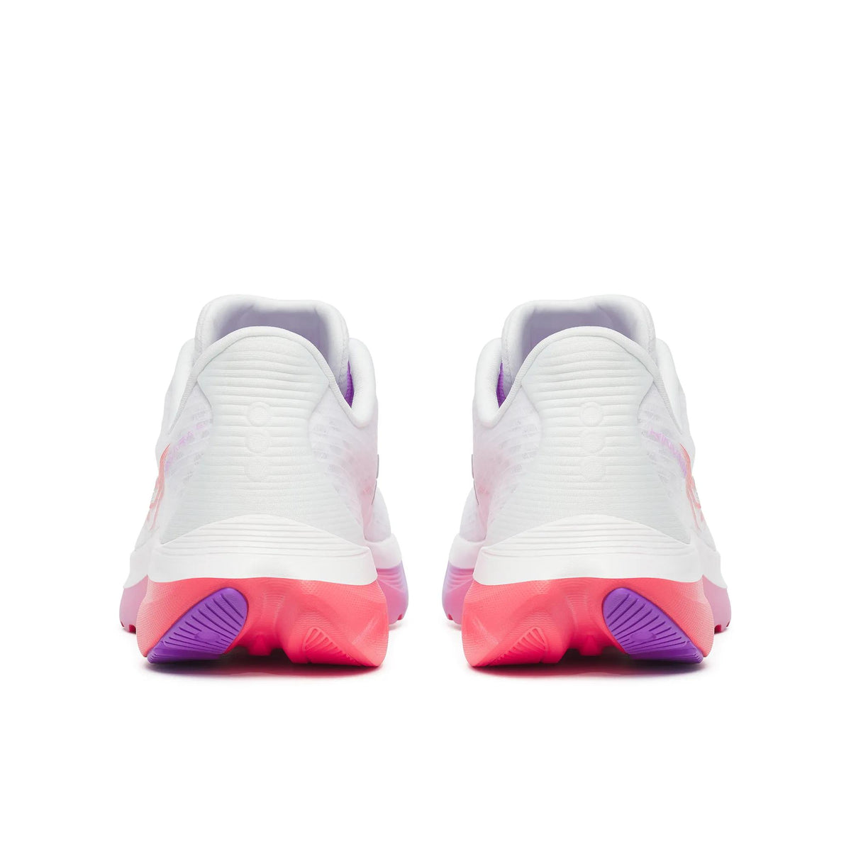 Women's Saucony Kinvara 16 White Crocus - heel view