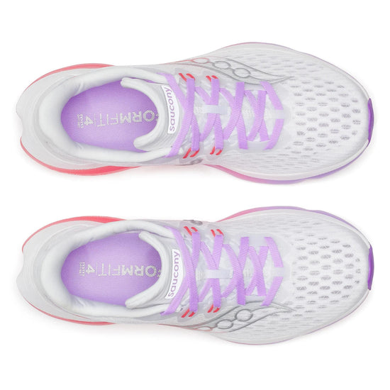 Women's Saucony Kinvara 16 White Crocus - top down view