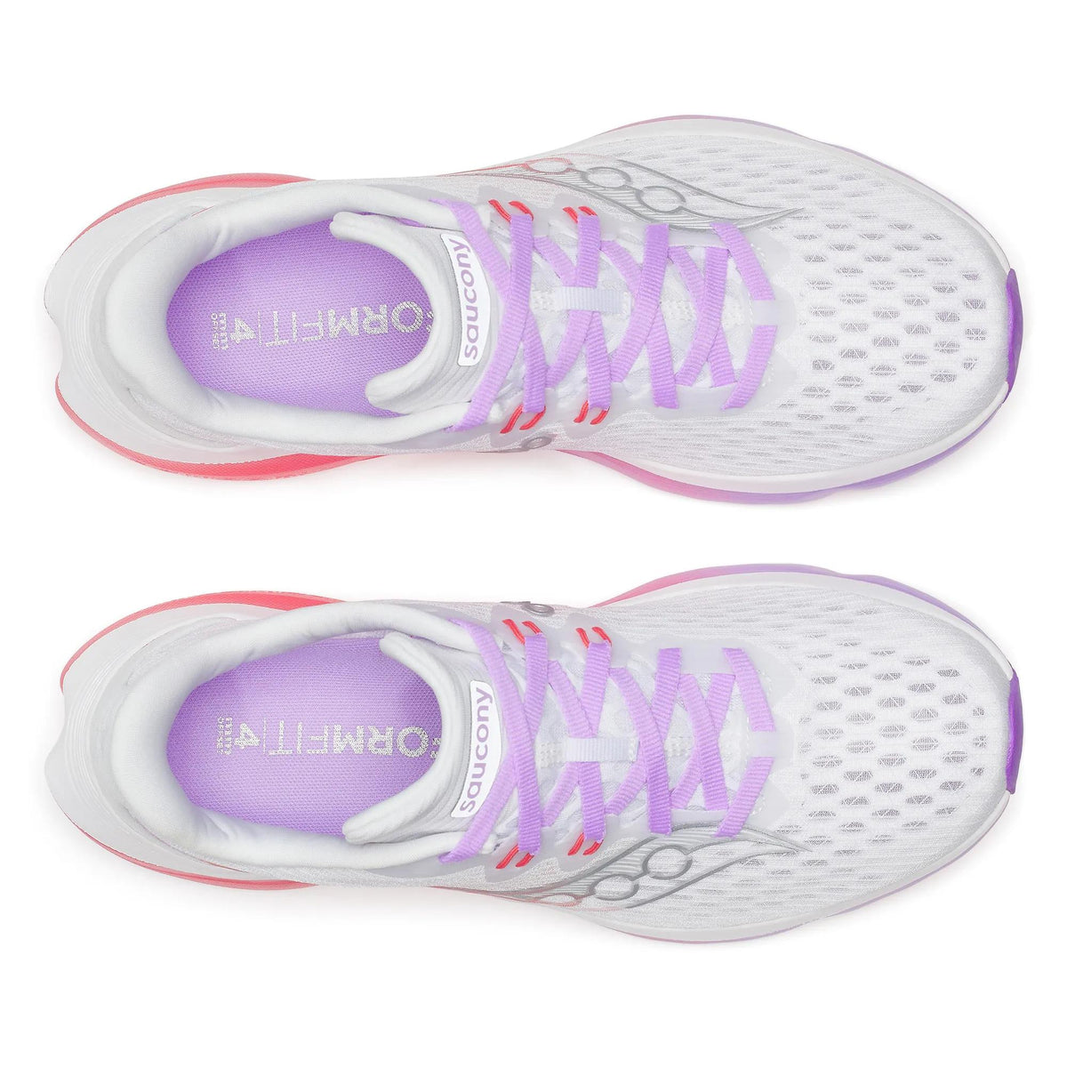 Women's Saucony Kinvara 16 White Crocus - top down view