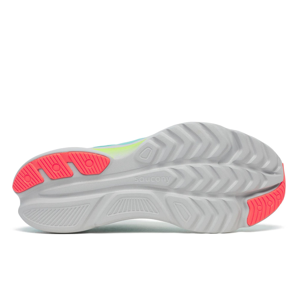 Women's Saucony Kinvara 16 Teal Mutant - outsole