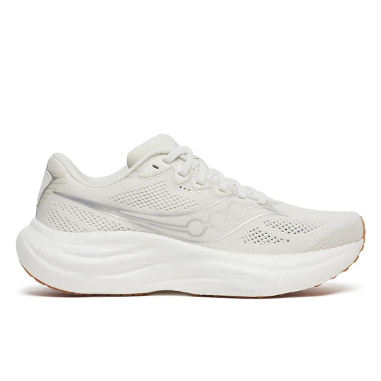 Women's Saucony Ride 19 Ivory Gum - lateral side profile