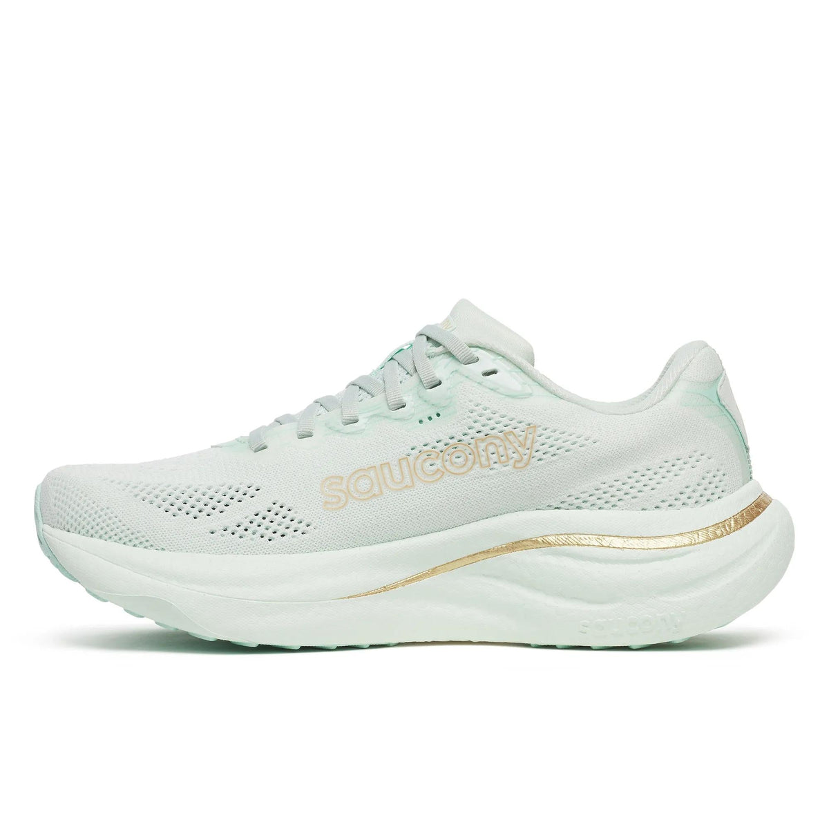 Women's Saucony Ride 19 Hush - opposite side profile