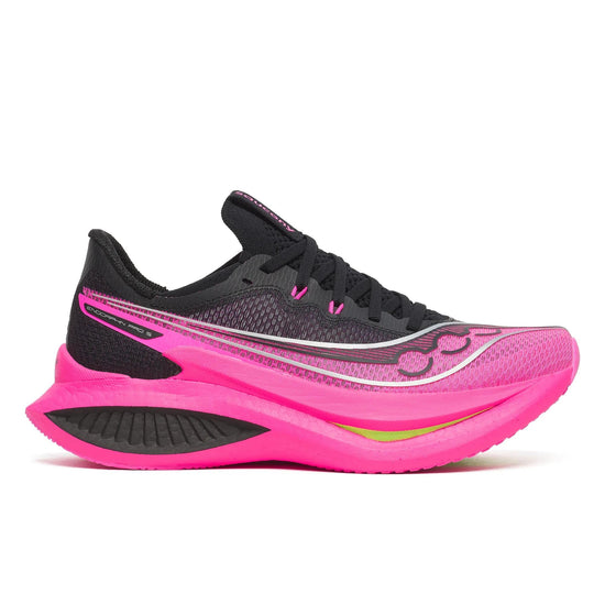 Women's Saucony Endorphin Pro 5 Black | Shock - lateral side profile