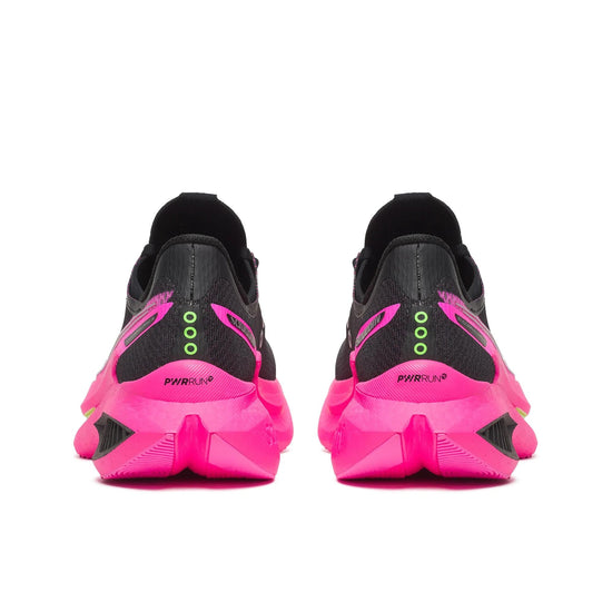 Women's Saucony Endorphin Pro 5 Black | Shock - heel view