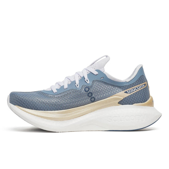 Women's Saucony Endorphin Pro 5 Storm | Gilded - opposite side profile