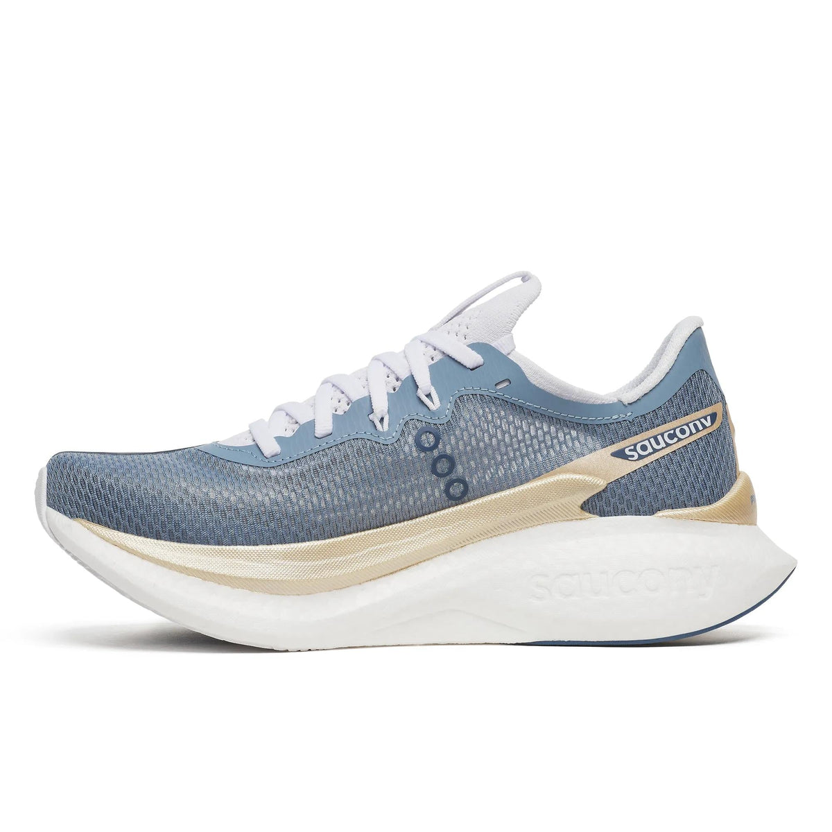 Women's Saucony Endorphin Pro 5 Storm | Gilded - opposite side profile