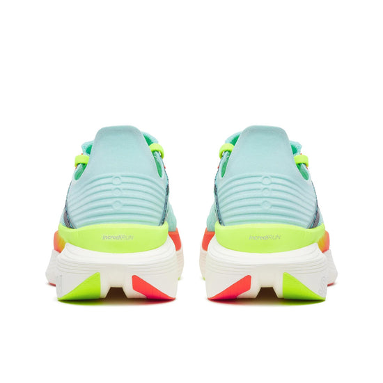 Unisex Saucony Endorphin Elite 2 (Clearance) Splash Fire - heel view