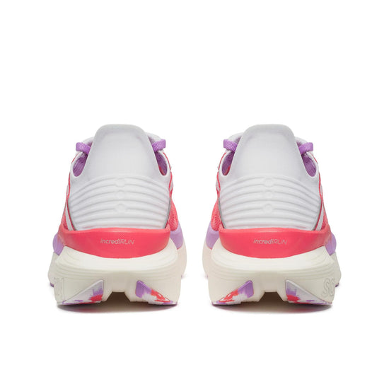 Unisex Saucony Endorphin Elite 2 (Clearance) Coral White - heel view