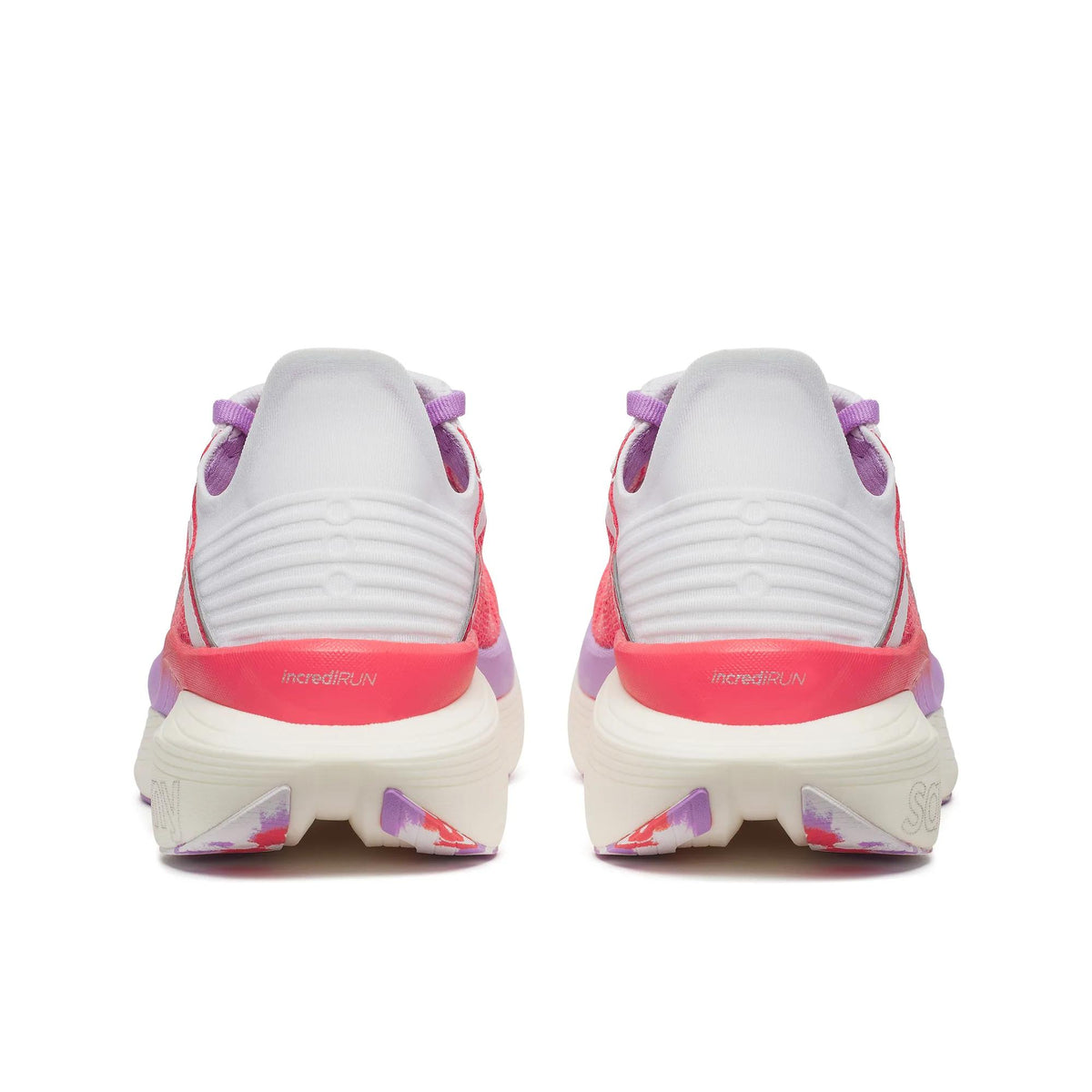 Unisex Saucony Endorphin Elite 2 (Clearance) Coral White - heel view