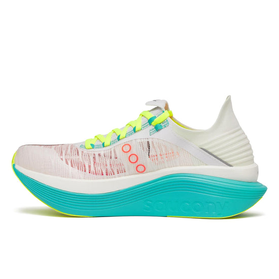 Unisex Saucony Endorphin Elite 2 (Clearance) White Mutant - opposite side profile
