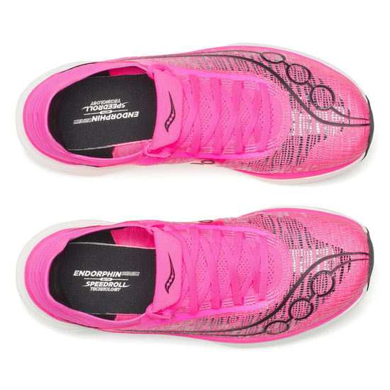 Unisex Saucony Endorphin Elite 2 (Clearance) Shock Black - top down view