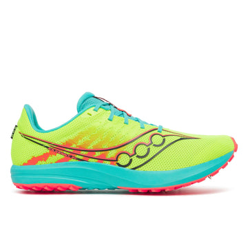 Unisex Saucony Killkenny XC 10 Spike CITRON | MUTANT - lateral side profile