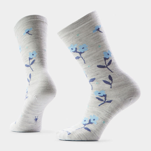 Women's Smartwool Everyday Garden Gala Crew Socks