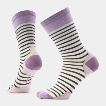 Women's Smartwool Everyday Pin Stripe Crew Socks