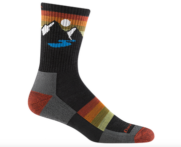 Men's Darn Tough Sunset Ridge Micro Crew Lightweight Hiking Socks