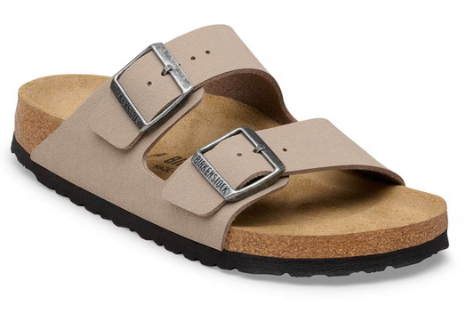 Birkenstock Arizona Birko-Flor Birkibu / Neutral Cork (BS) Sandal - Image 1