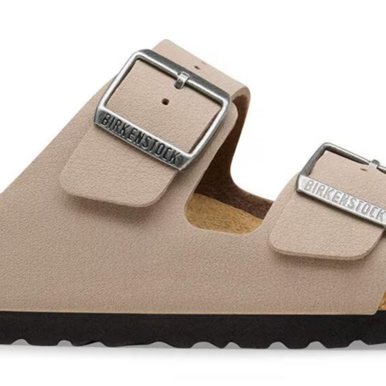 Birkenstock Arizona Birko-Flor Birkibu / Neutral Cork (BS) Sandal - Image 3