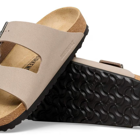 Birkenstock Arizona Birko-Flor Birkibu / Neutral Cork (BS) Sandal - Image 4