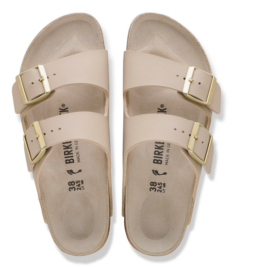 Birkenstock Arizona Birko-Flor / Neutral Cork (BS) Sandal - Image 4