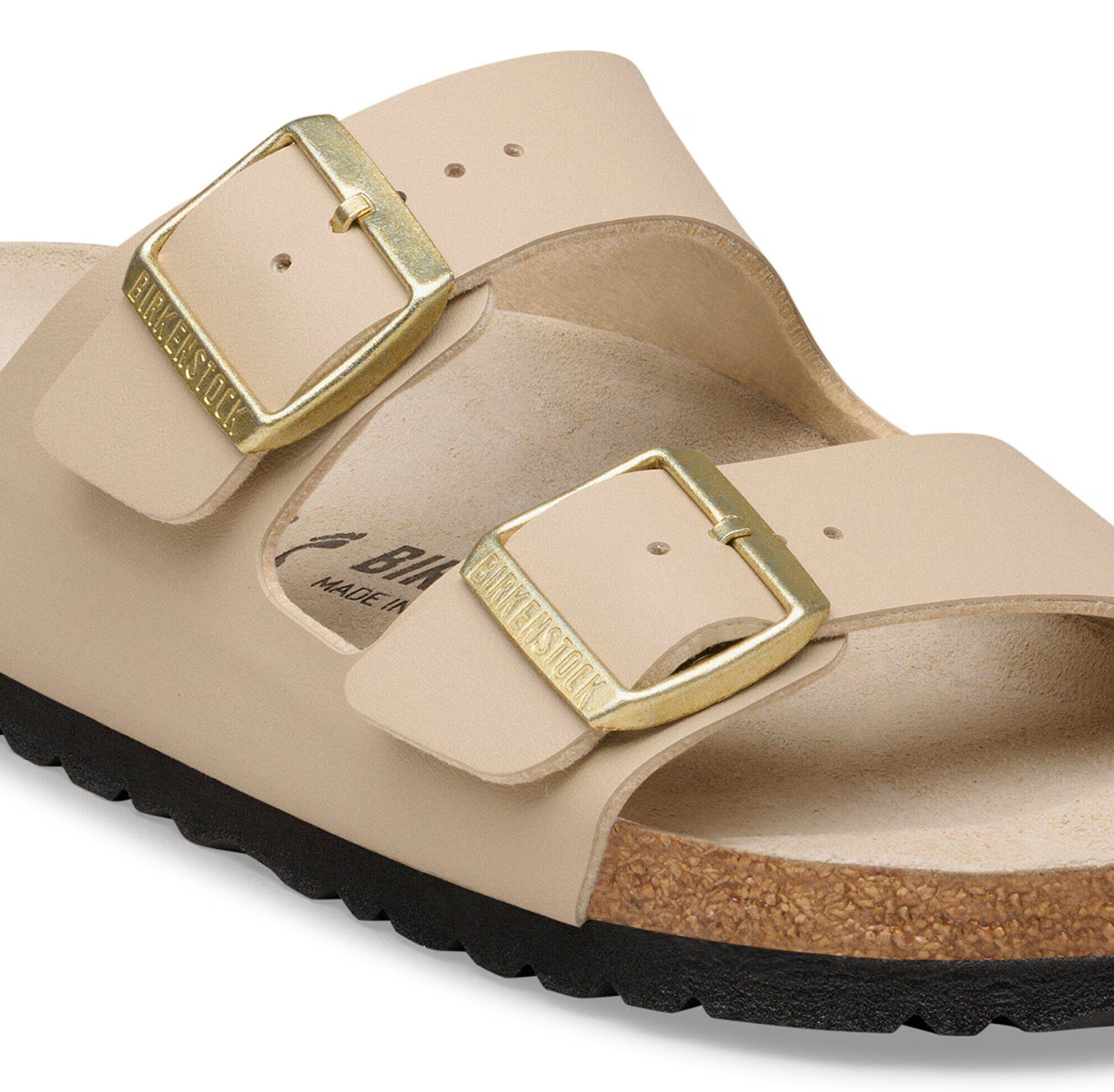 Birkenstock Arizona Birko-Flor / Neutral Cork (BS) Sandal - Image 6