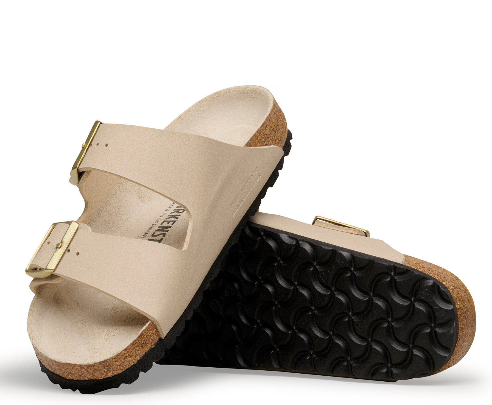 Birkenstock Arizona Birko-Flor / Neutral Cork (BS) Sandal - Image 7