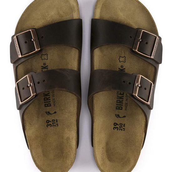 Birkenstock Arizona Natural Leather Oiled / Neutral Cork (BS) Sandal - Image 11