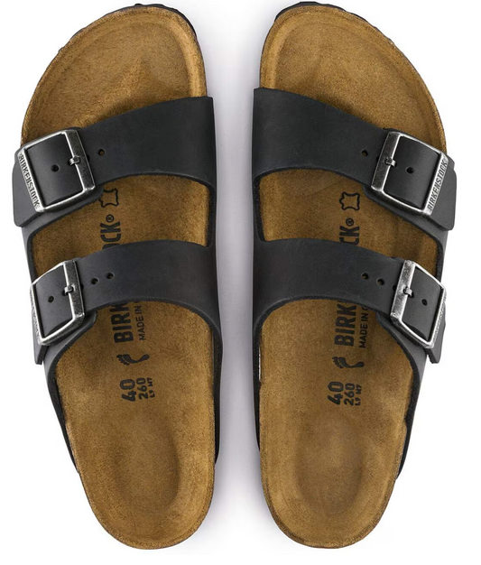 Birkenstock Arizona Natural Leather Oiled / Neutral Cork (BS) Sandal - Image 2