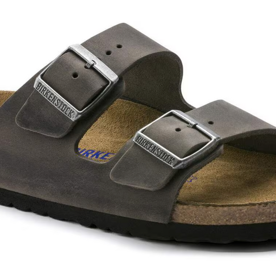 Birkenstock Arizona Natural Leather Oiled / Soft Footbed (BS) Sandal - Image 1