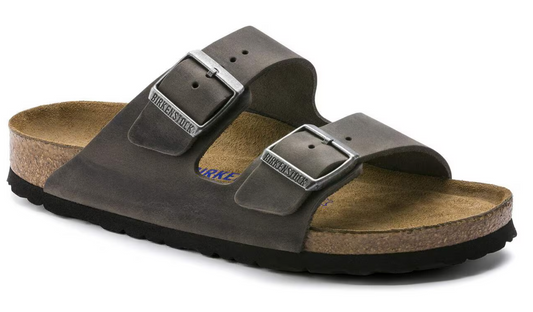 Birkenstock Arizona Natural Leather Oiled / Soft Footbed (BS) Sandal - Image 1