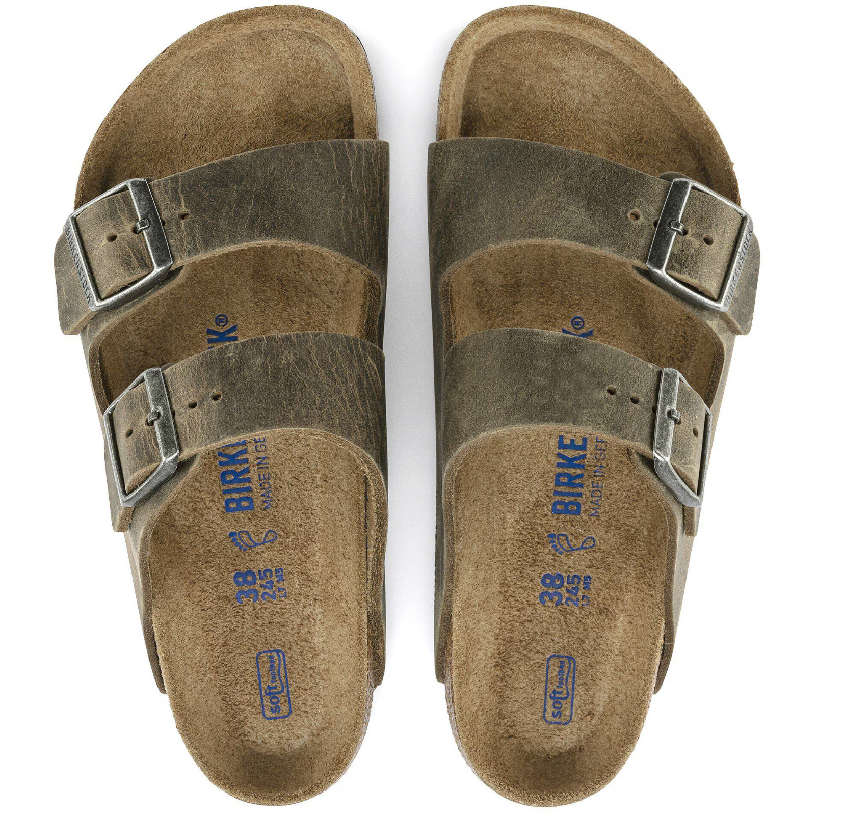 Birkenstock Arizona Natural Leather Oiled / Soft Footbed (BS) Sandal - Image 15
