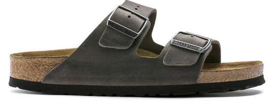 Birkenstock Arizona Natural Leather Oiled / Soft Footbed (BS) Sandal - Image 3