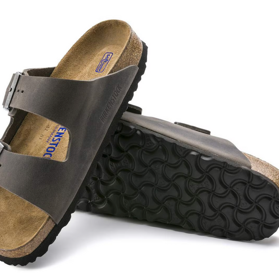 Birkenstock Arizona Natural Leather Oiled / Soft Footbed (BS) Sandal - Image 4
