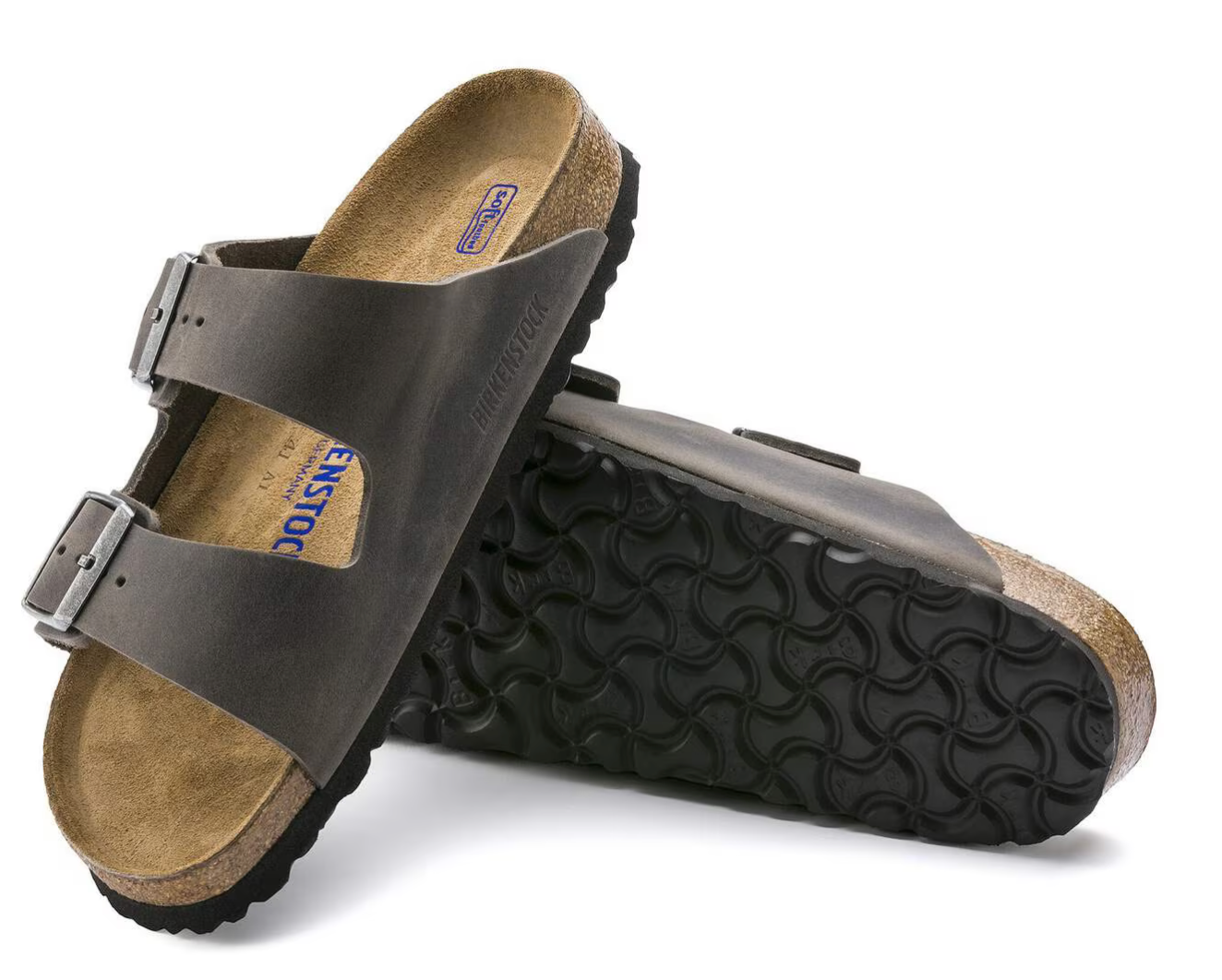 Birkenstock Arizona Natural Leather Oiled / Soft Footbed (BS) Sandal - Image 4