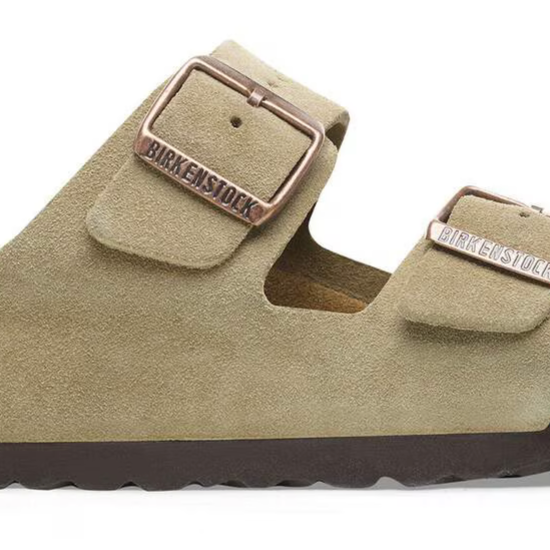 Birkenstock Arizona Suede Leather / Neutral Cork (BS) Sandal - Image 3