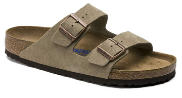 Birkenstock Arizona Suede Leather / Soft Footbed (BS) Sandal - Image 1