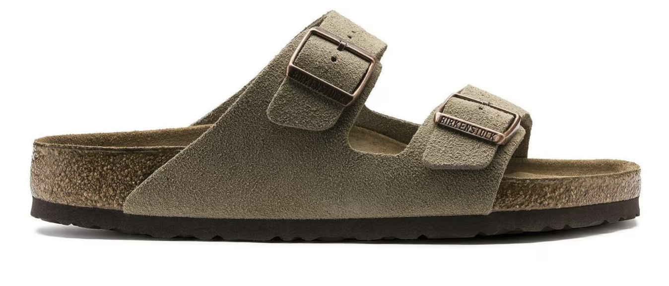 Birkenstock Arizona Suede Leather / Soft Footbed (BS) Sandal - Image 2