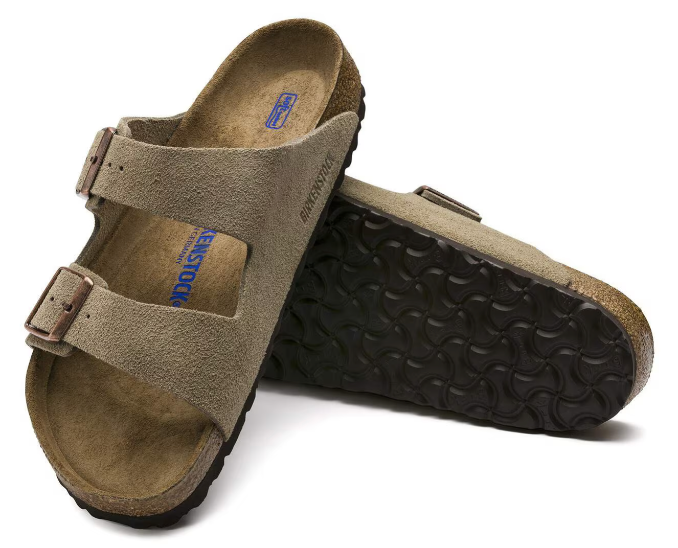 Birkenstock Arizona Suede Leather / Soft Footbed (BS) Sandal - Image 4
