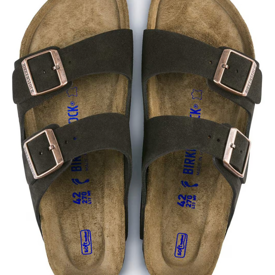 Birkenstock Arizona Suede Leather / Soft Footbed (BS) Sandal - Image 7