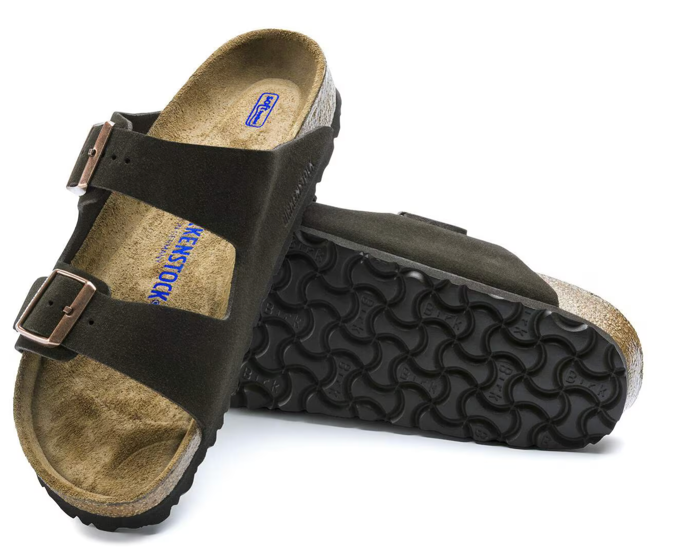 Birkenstock Arizona Suede Leather / Soft Footbed (BS) Sandal - Image 8