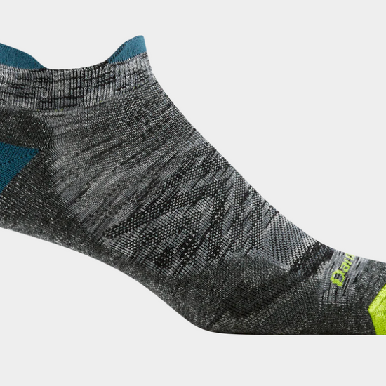 Men's Darn Tough Run No Show Tab Cushioned Ultra-Lightweight Running Socks - Image 1