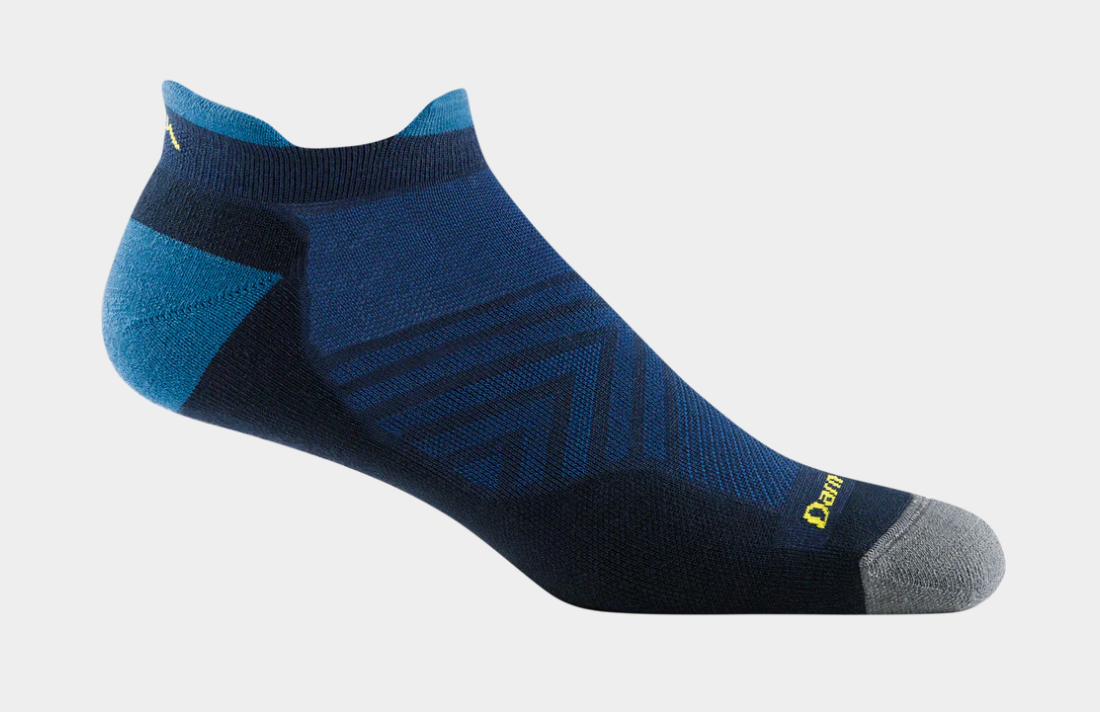 Men's Darn Tough Run No Show Tab Cushioned Ultra-Lightweight Running Socks - Image 2