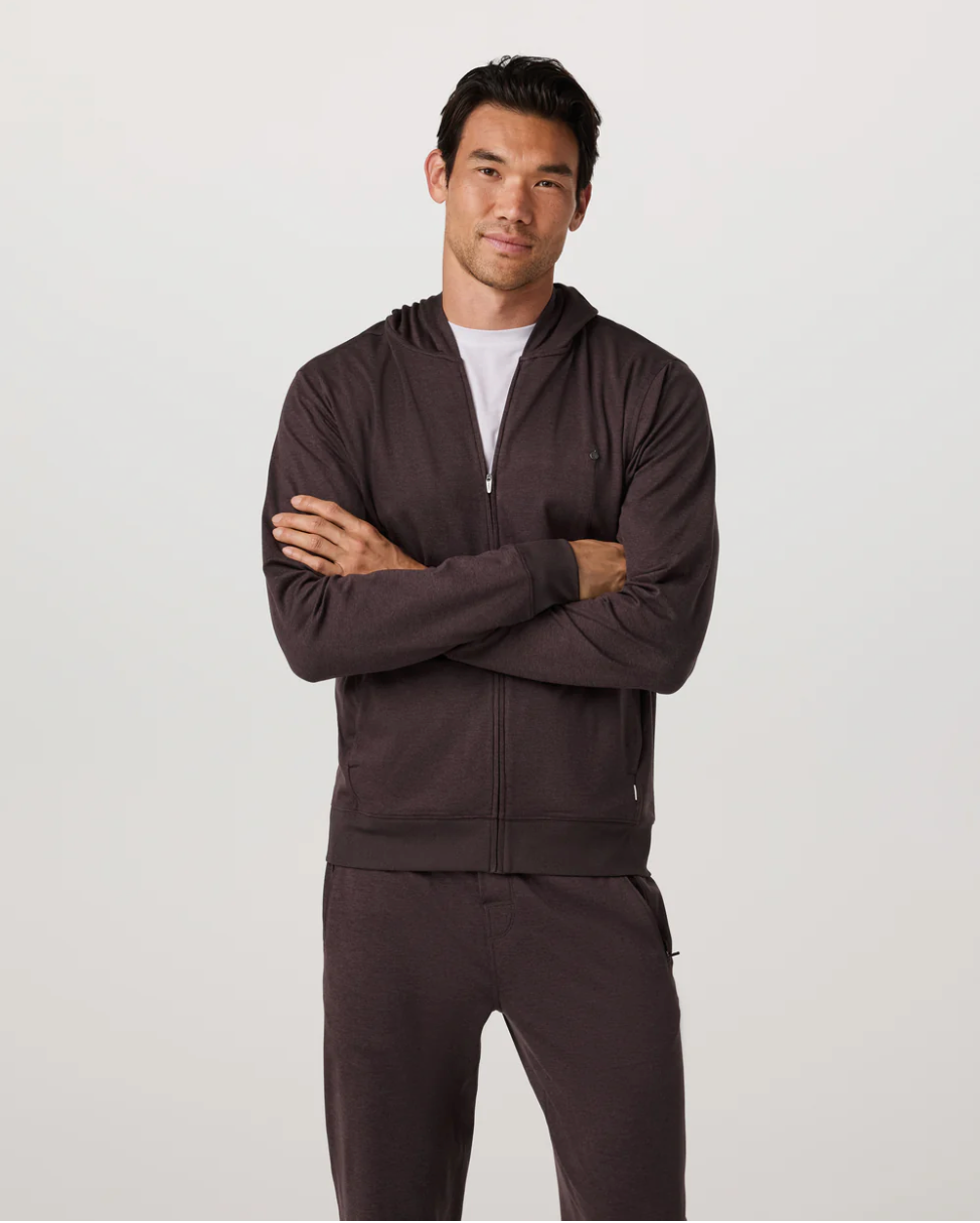 Men's Vuori Ponto Full Zip Hoodie - Image 4