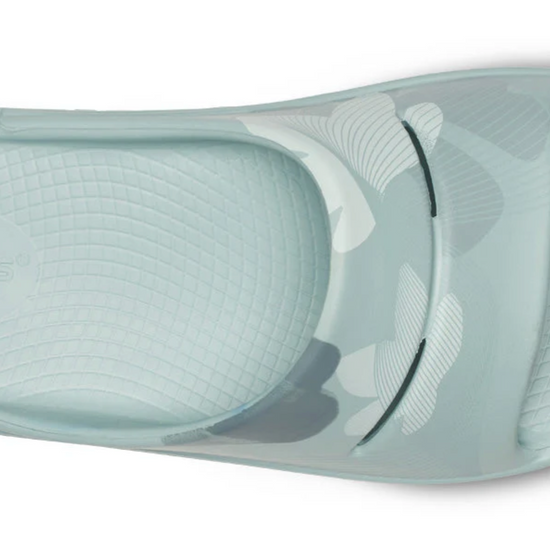 Oofos Unisex OOahh Limited Slide (Mist Breeze) - Image 2