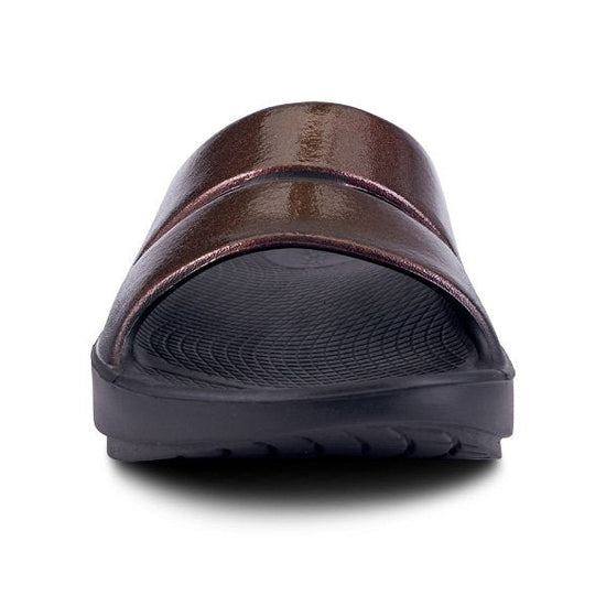 Oofos Women's OOahh Luxe Slide - Image 12