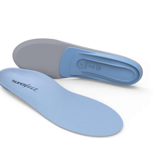 Superfeet Insoles -All Purpose Support Medium Arch- Blue