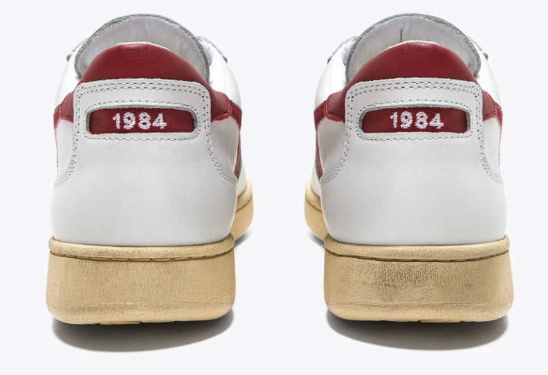 Unisex Diadora MI Basket Low Heritage Shoe - Image 4